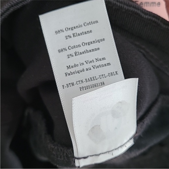 EVERLANE The Utility Barrel Black High Rise Cropped Denim 6R - Picture 5 of 6